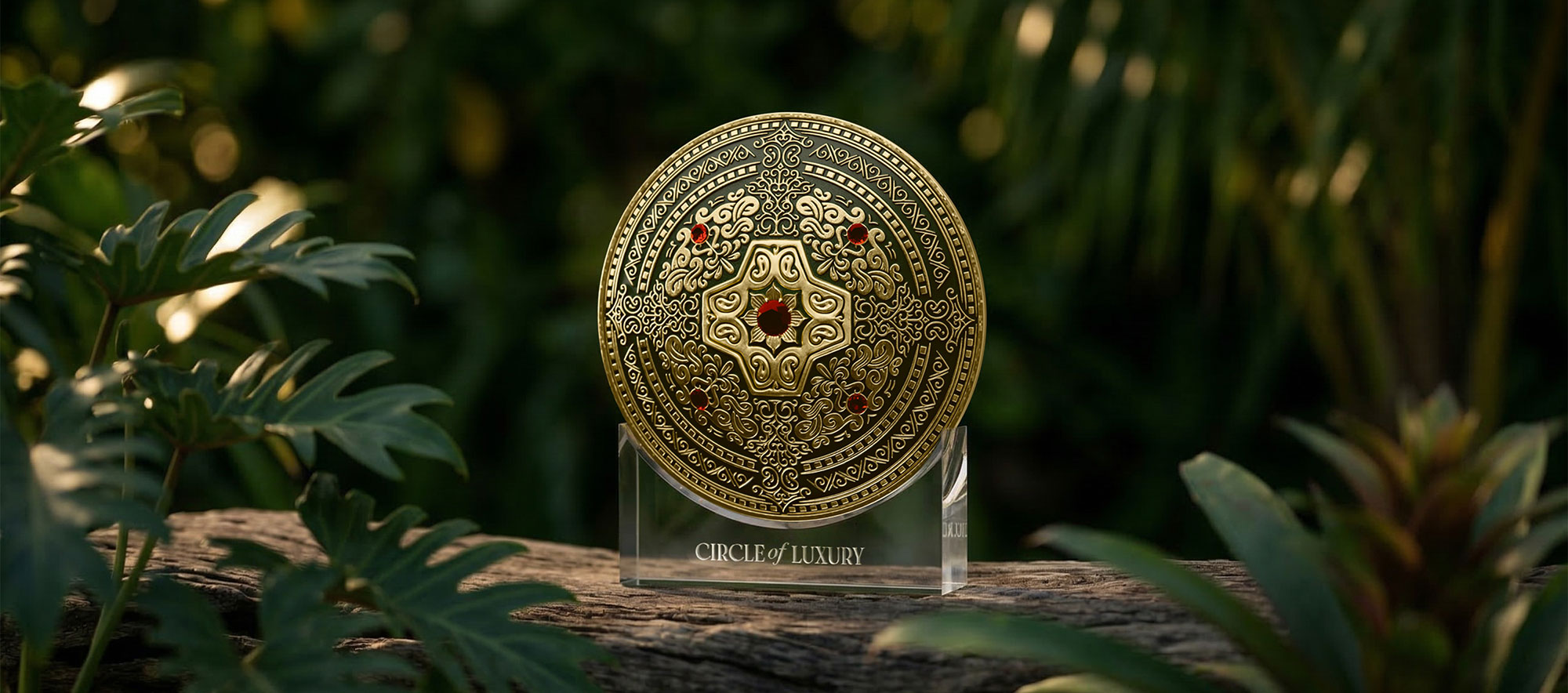 Circle of Luxury award front view