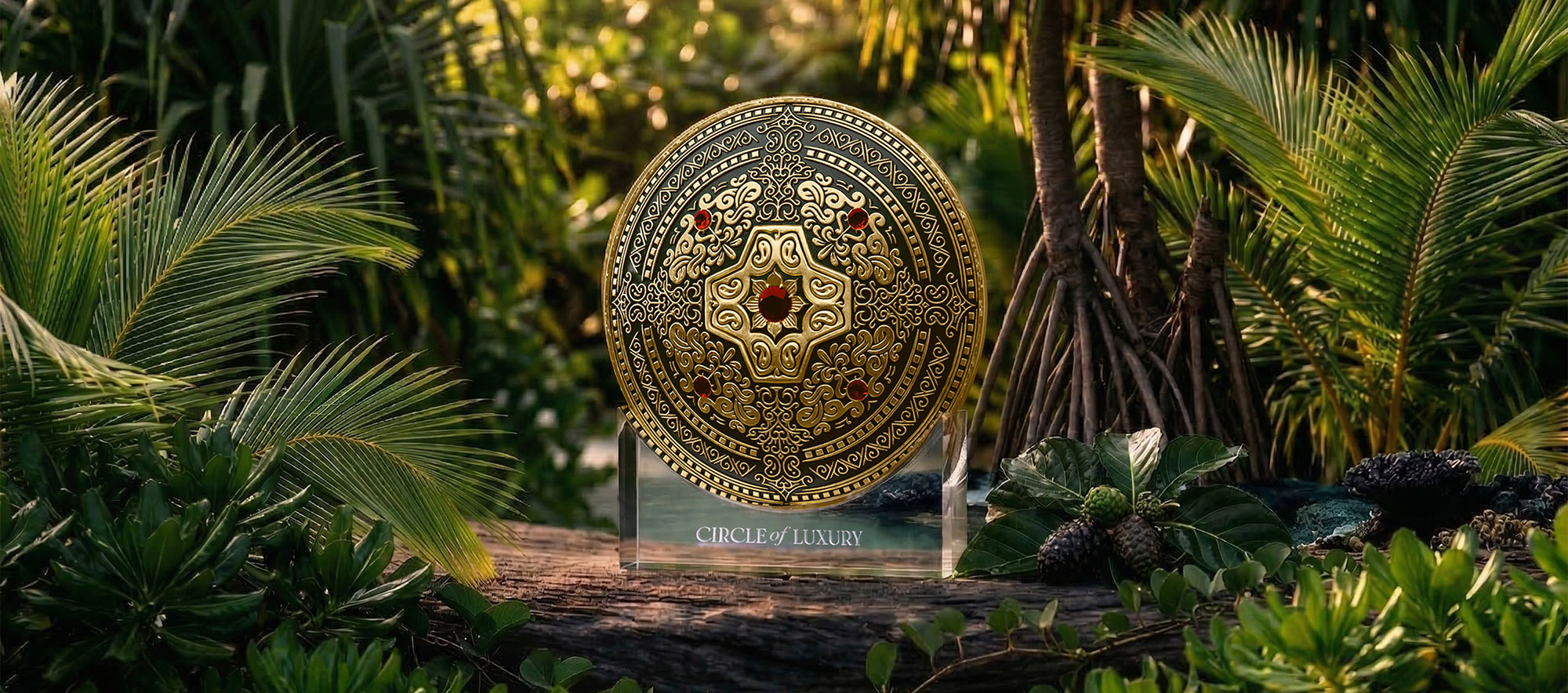 Circle of Luxury award detailed shield